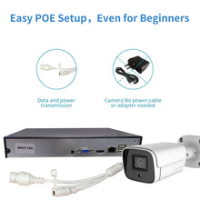 Load image into Gallery viewer, Smart Outdoor IP CCTV Security Surveillance Bullet POE Camera